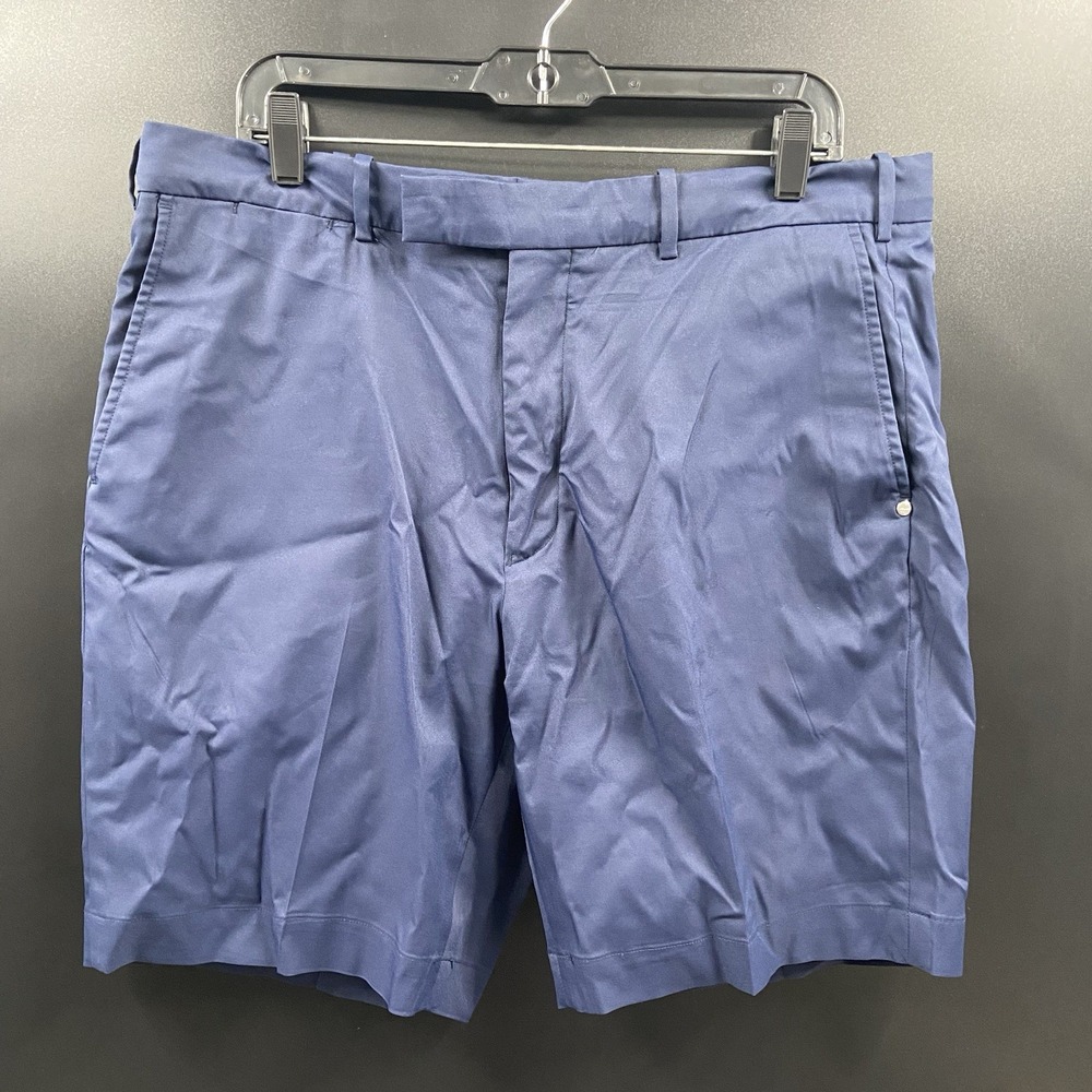 RLX Golf Core Ralph Lauren Classic‎ Fit 9" Shorts Men Size 36 Navy Stretch